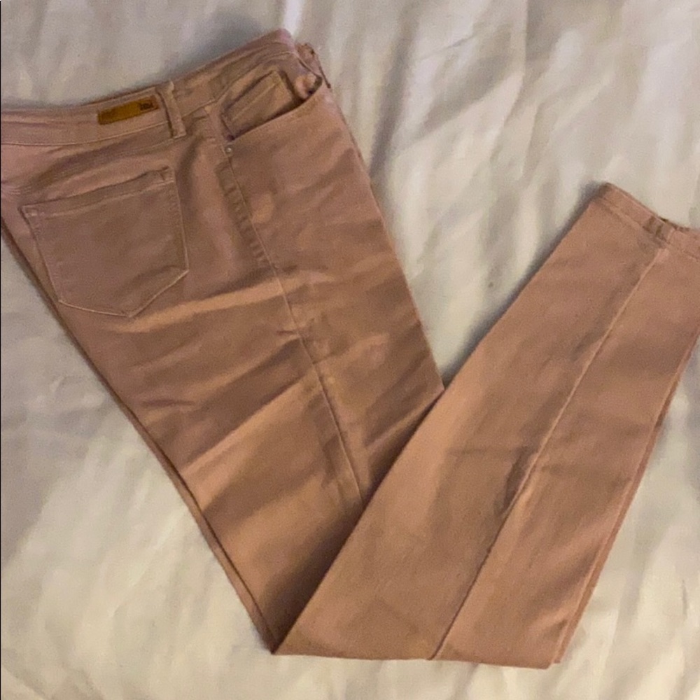 Pink jeans